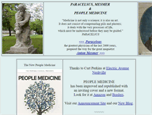 Tablet Screenshot of peoplemedicine.net